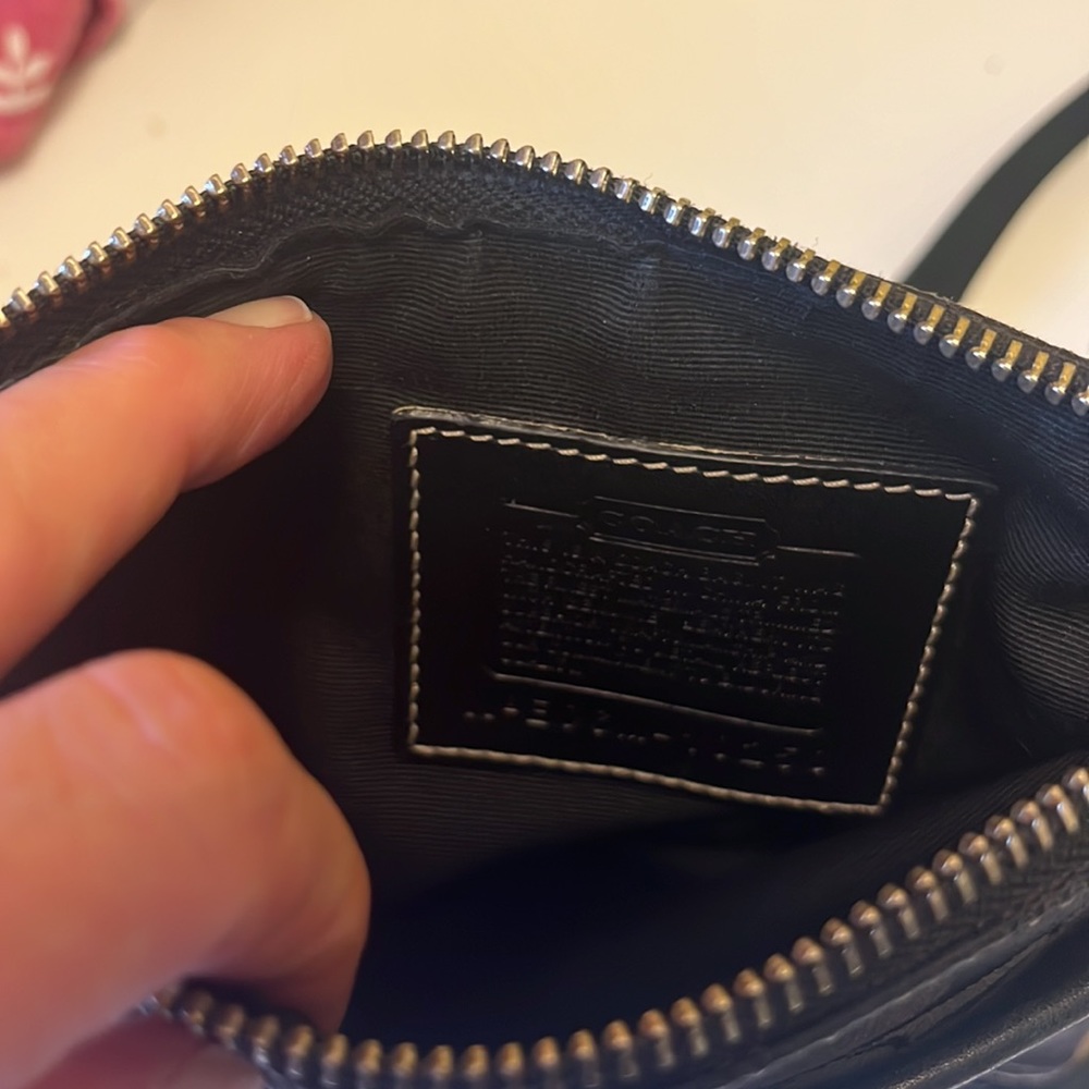 Coach, Monogram Bag, Crossover, Silver Hardware - image 6